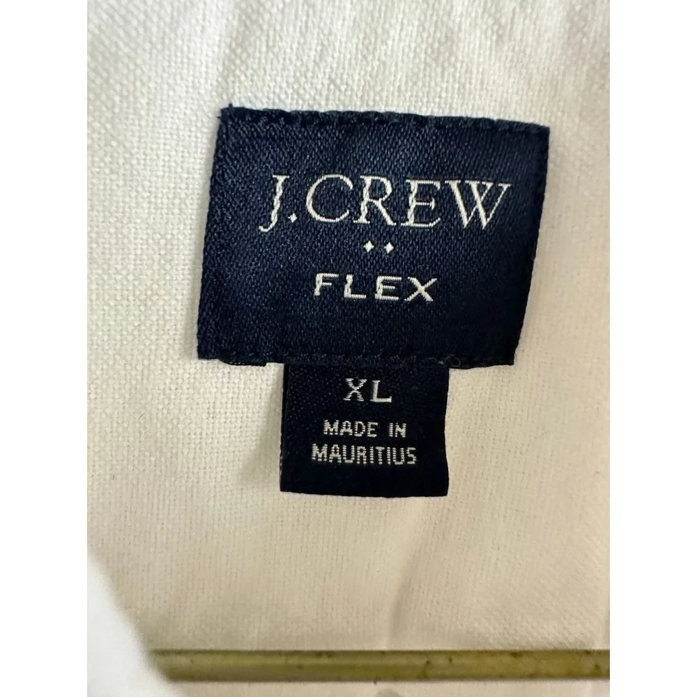 J‎ Crew Button Up Men's Extra Large Long Sleeve Flex